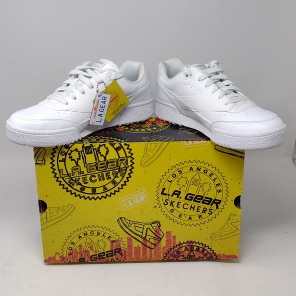 Skechers L.A. Gear Women's Hot Shots Low Sneakers - Picture 2 of 16